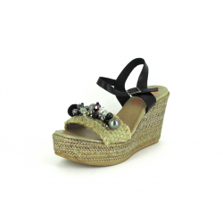 Neus Sandale Compensée Femme | Adrien Chaussures - image